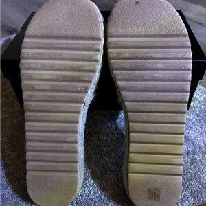 Beige Platform Sandals